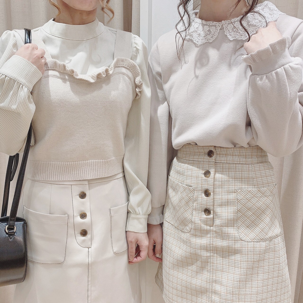 Majelista なつみん❤️友達とのおすすめシミラールックをご紹介!