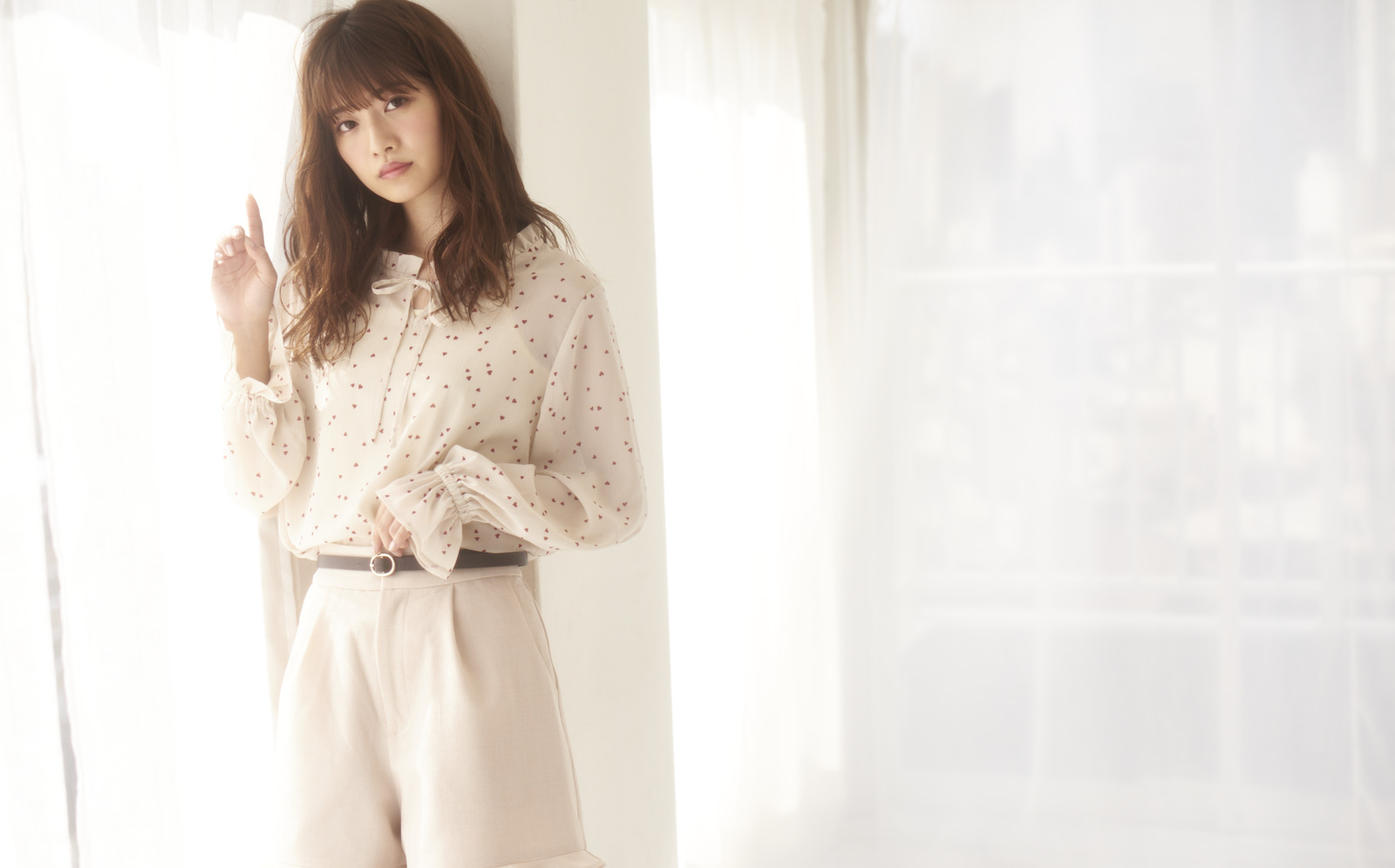 MAJE×小室安未 Vol.2｜この春は、ガーリーパターンを味方につけて