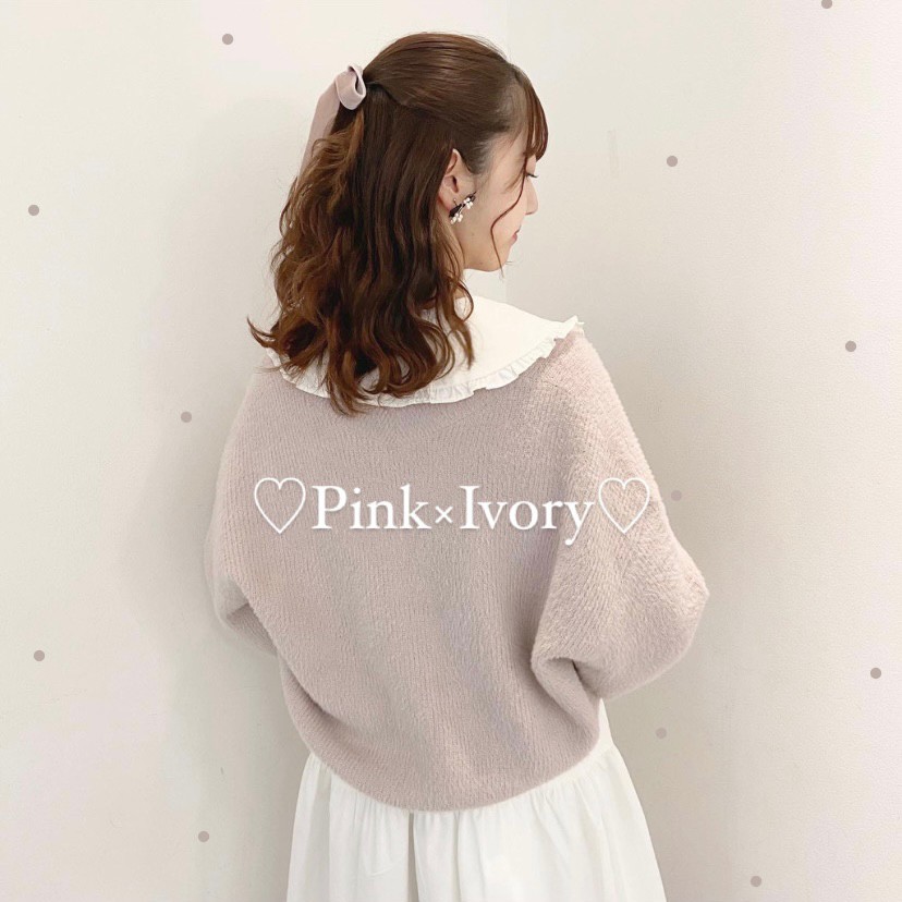 ♡Pink×Ivory♡ マジェの王道ガーリーコーデ特集♪