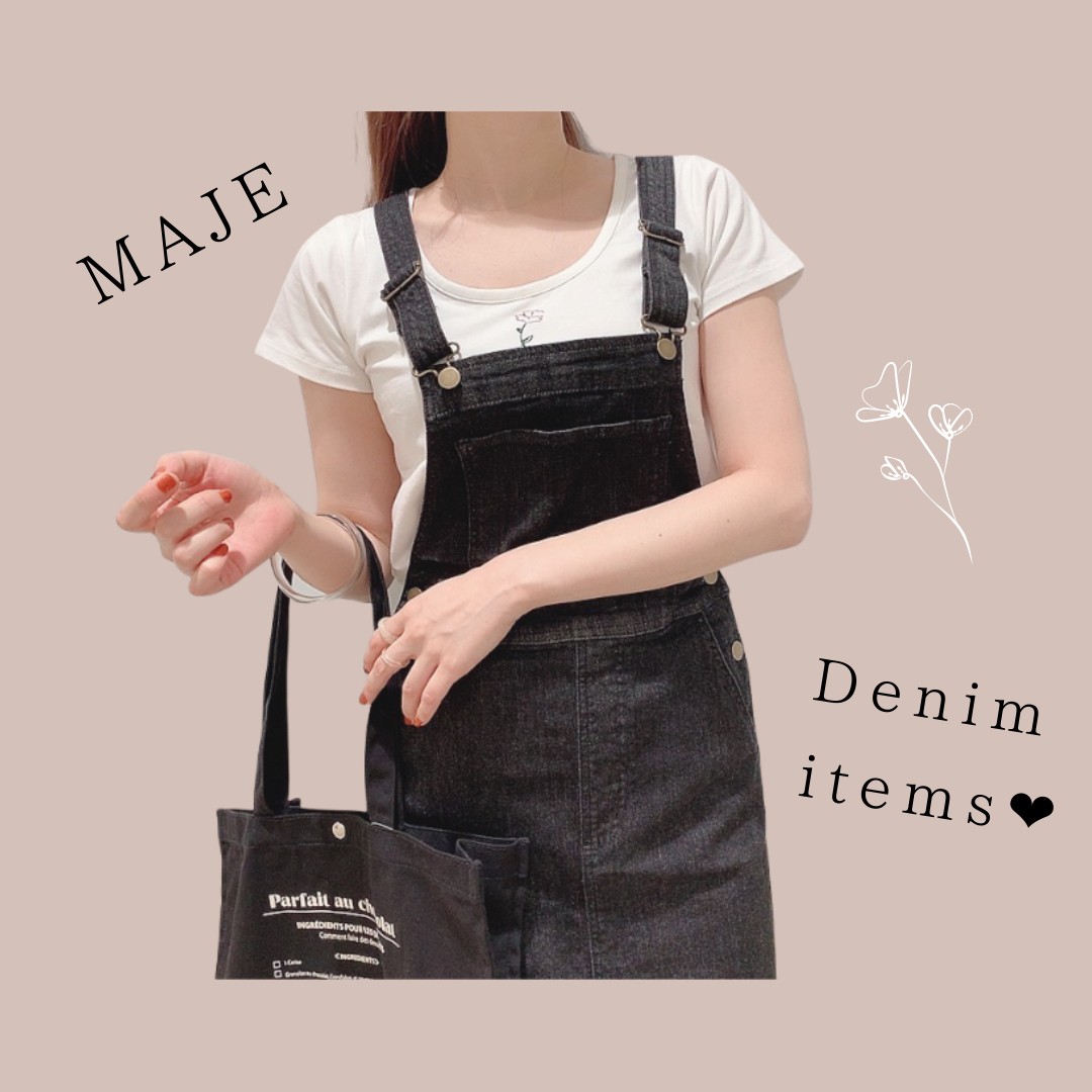 マジェデニム❤️甘め×カジュアルなおすすめなコーデのご紹介👖