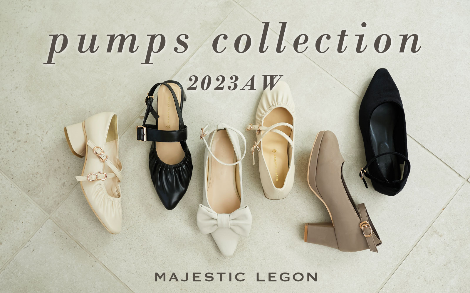 2023 AW pumps collection