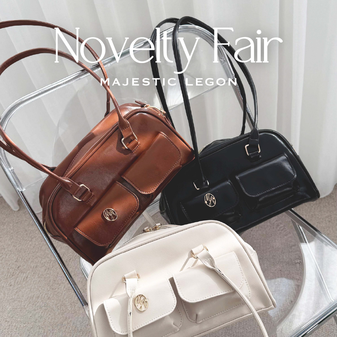 Novelty Fair “プレート付ボストンバッグ”3.19.wed.START！