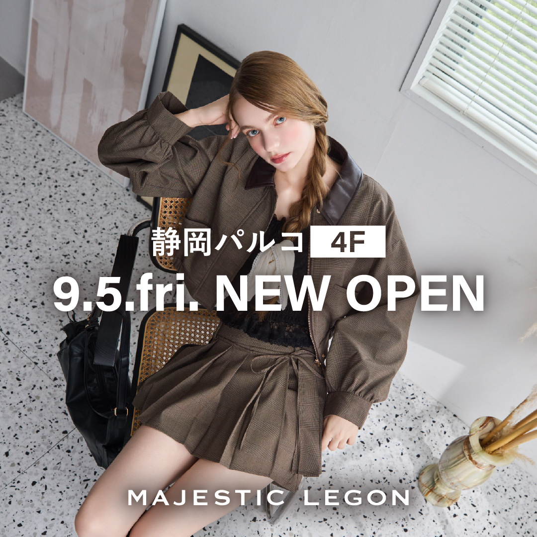 静岡パルコ店9/5(金)NEW OPEN！オープン特典も♡